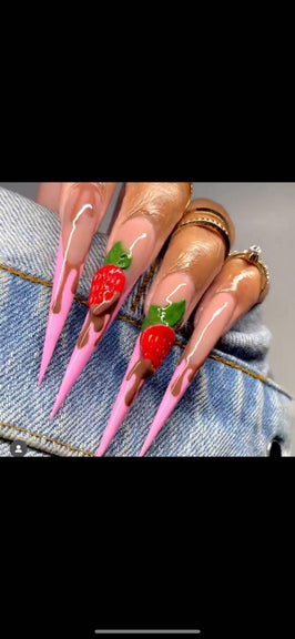 Strawberry Nails 【6282】