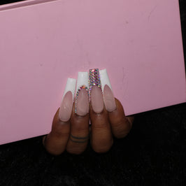 Pink Diamond Nails H43-1181