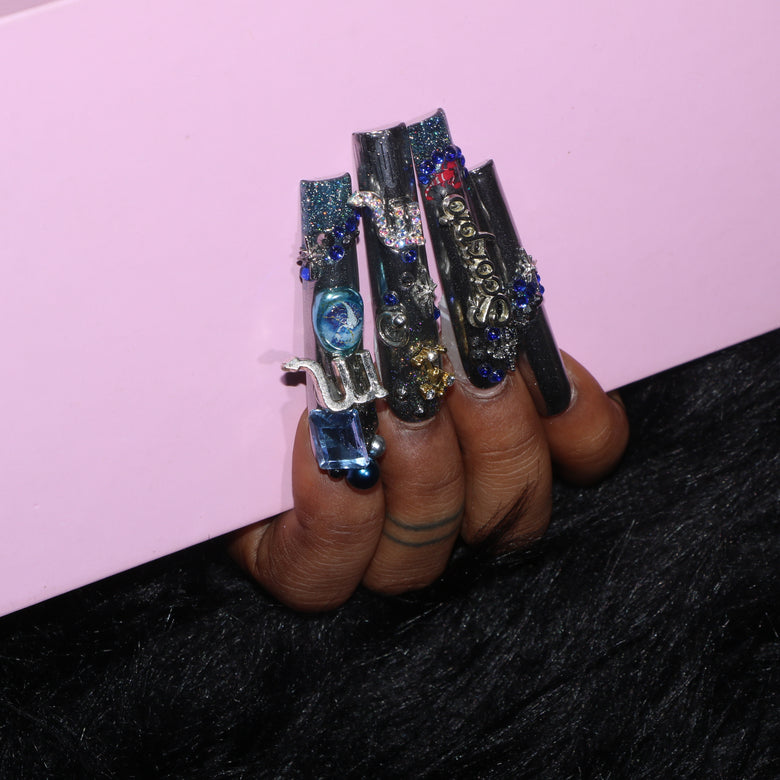 Mysterious Scorpio Nails-