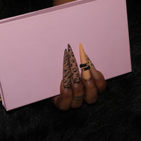 Leopard Print Nail S42-1080