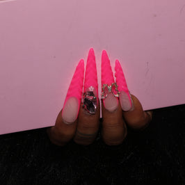 Pink Diamond Nail S45-1276