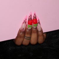 Strawberry Drop Nail S47-1340