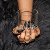 Shiny Metals Handmade Square Nails-