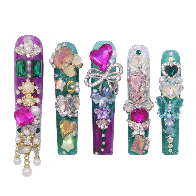 Crystal Gem Nail H43-1139