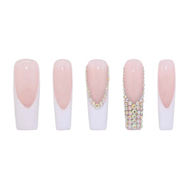 Pink Diamond Nails H43-1181