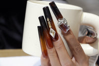 Maillard Transparent High-End Style Nails【H42-1095】