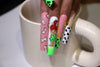 Flintstone hand drawn cartoon Nails【H43-1119】