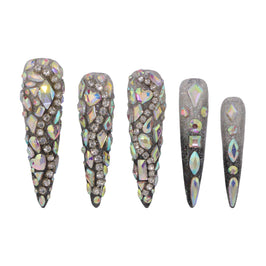 Icy Gemstone Nail S31-1014