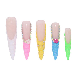 Colorful Candy Nail S43--1137