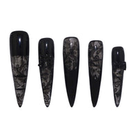 Black Lace Nail S44-1247